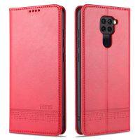 สำหรับ Xiaomi Redmi โน๊ต9เคสหนังพลิกได้แม่เหล็กกระเป๋าสตางค์หรูหราแบบย้อนยุคเคสมีช่องเสียบการ์ดฝามีขาตั้ง