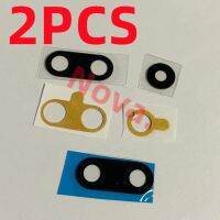 2pcs Camera Glass Lens For Huawei Y9 Prime 2019 Cellphone Replacement Part With Adhesive Sticker