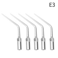 5Pcs E3ทันตกรรม Scaler Tips Fit EMS นกหัวขวาน Ultrasonic Scaler Handpiece ทันตกรรม Ultrasonic Scaler Scaling Tip