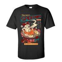 Ramen Cat Men Tshirt Japan Noodle Hop Tshirt Cotton Fabric Mens Shirt Customized Tee Shirts