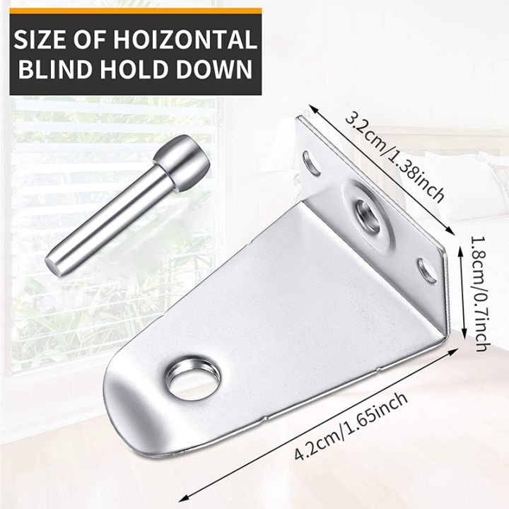 metal-hold-down-brackets-and-pins-blind-brackets-blind-holder-replacements-for-horizontal-blind-shades-window