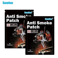 20/40Pcs Stop &amp; เลิกสูบบุหรี่ Anti แผ่นสูบบุหรี่หยุดการหยุดบุหรี่ Plaster 100% ธรรมชาติส่วนผสมอุปกรณ์ดูแลสุขภาพ