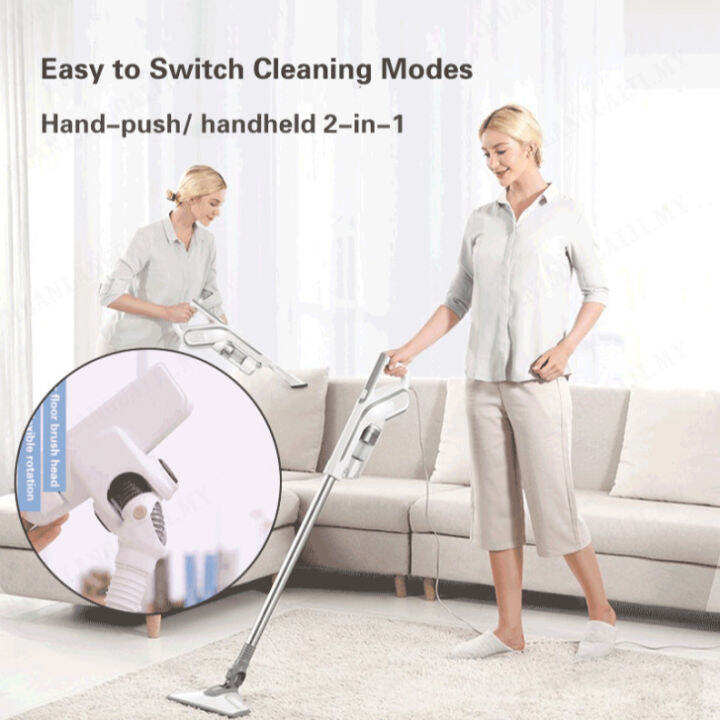 huanlangcaiji Handheld HandPush Vacuum Cleaner Compact Vacuum Cleaner