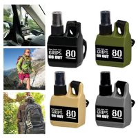 【CC】✴✜  80ml Spray Bottle Containers with Buckle Alcohol Perfume Refillable for Outdoor Camping Hiking