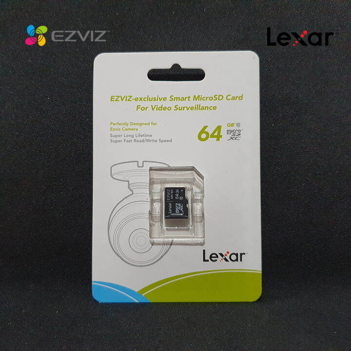 Ezviz MicroSD Card 64GB Class 10 Memory Lexar Lazada Indonesia