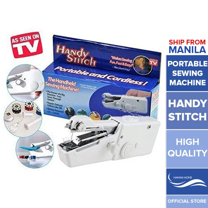 Hawaii Home Handy Stitch Mini Portable Sewing Machine Lazada PH