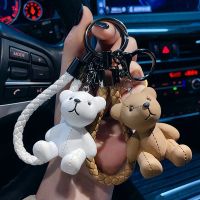 【YF】✇☢☜  Cartoon Resin Puppet Keychain Exquisite Fashion Couple Car Keyring Chains Gifts