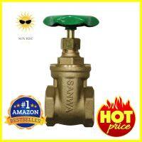 ประตูน้ำทองเหลือง SANWA 1 นิ้วBRASS GATE VALVE SANWA 1IN **ลดราคาจัดหนัก **