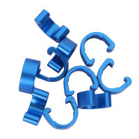 C-Clip 10pcs Snap Tubes Brake Hose Guide MTB BMX Bike Color: Blue