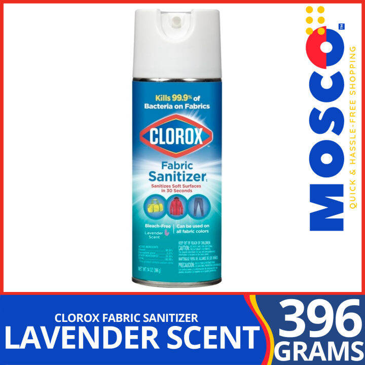 CLOROX Fabric Sanitizer Lavender Scent Aerosol 396g Lazada PH