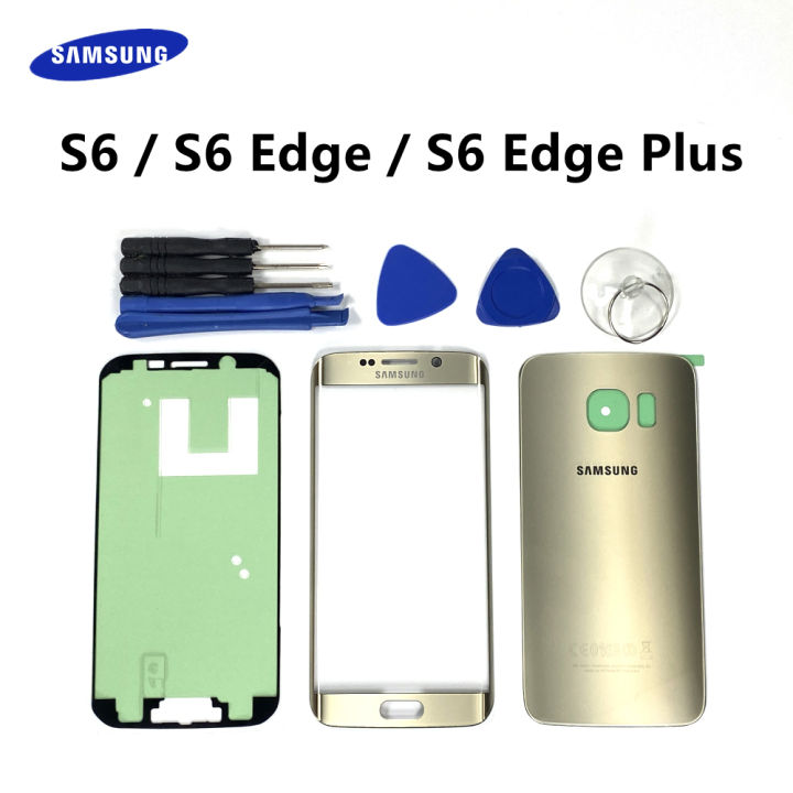 for-samsung-galaxy-s6-edge-g925-s6-g920-s6-plus-g928-front-touch-panel-outer-lens-rear-battery-door-back-glass-housing-cover