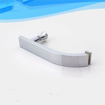 ✚✵◊ Shower room accessories toilet bathroom sliding glass door sliding door handle plastic electroplating strip 175 handle(QT01)