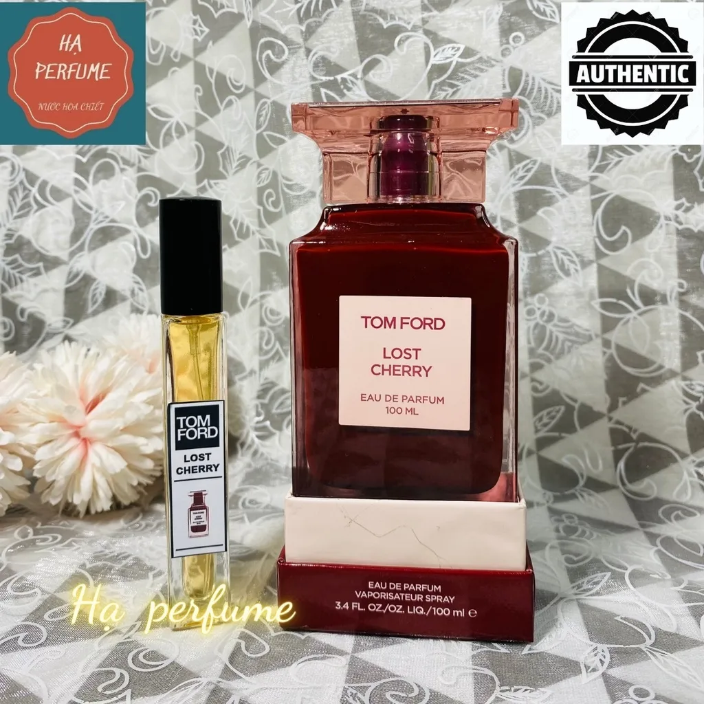 Mẫu thử ] Nước hoa chính hãng Hương anh đào Tom Ford Lost Cherry EDP  5ml-10ml-20ml Ha perfumer 