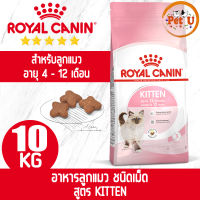 [หมดอายุ19/06/24] Royal Canin KITTEN 10kg อาหารเม็ด สำหรับลูกแมว อายุ 4 - 12 เดือน