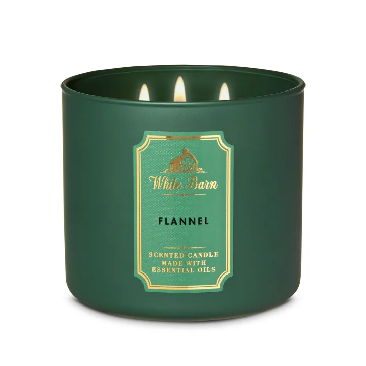 bath and body works flannel candle ingredients