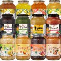 ?Import Item? 꽃샘 꿀차 ชาผลไม้ผสมน้ำผึ้งหลากชนิด Damtuh Korean Honey Fruit Tea 1kg.บ๊วย,พลัม