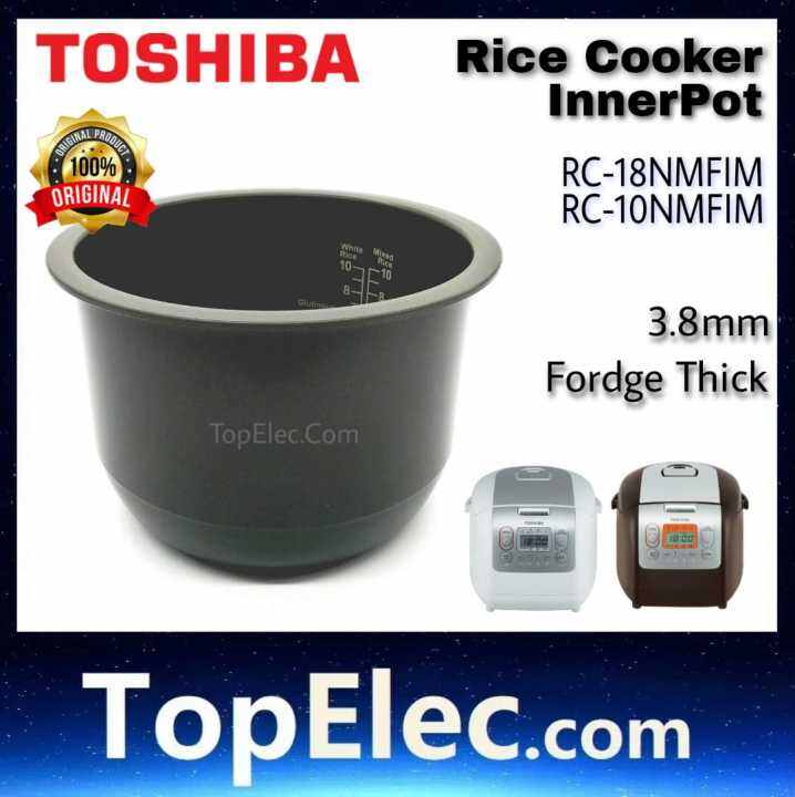 Original Toshiba rice cooker inner pot RC18NMFIM 1.8 little 3.8MM