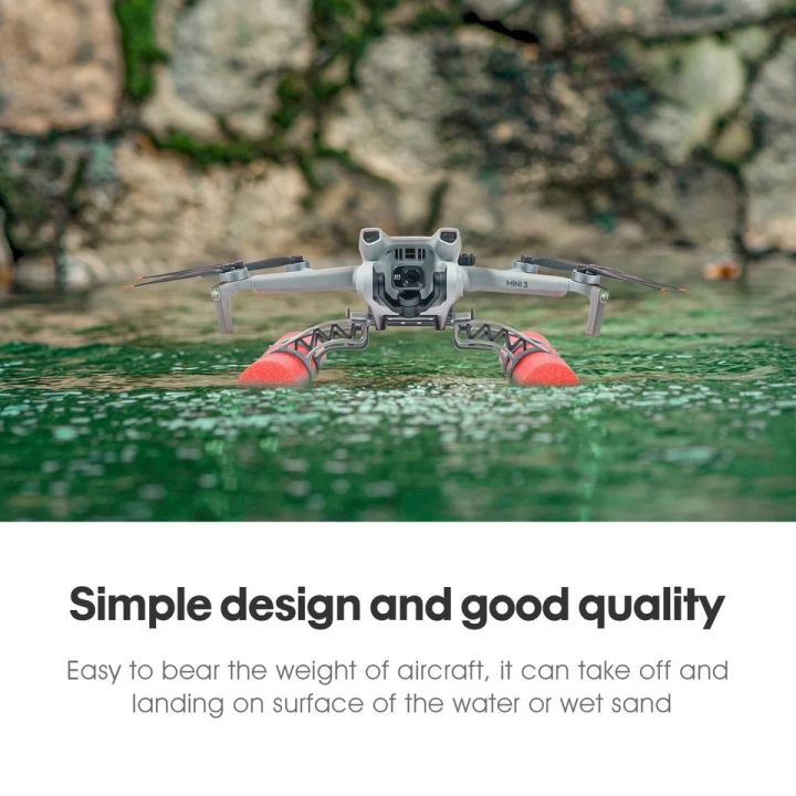startrc-for-dji-mini-3-extended-floating-legs-landing-gear-buoyancy-stick-fly-more-combo-drone-accessories-parts