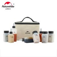 Naturehike ชุดโถใส่เครื่องปรุงพกพาสำหรับกลางแจ้งอุปกรณ์เครื่องครัวบาร์บีคิวสำหรับปิคนิคตั้งค่ายผงเหลวขวดกระป๋องอุปกรณ์บดเครื่องเทศ