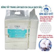 Bông Tẩy Trang Bạch Tuyết Merilynn Hạt Massage gói 500g  Bông bạch Tuyết