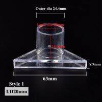 ปั๊มตู้ปลาตู้ปลาสัตว์น้ำอะคริลิกใสขนาด20 ~ 25มม. 1 ~ 5มม. หัวฉีดทางออกน้ำตุ่นปากเป็ดปลายบากท่อส่งคืน