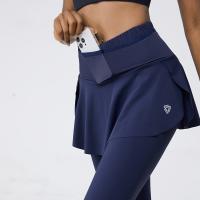 Women Tennis Golf Skirts High Waist Sports Leggings Fitness Gym Badminton Dress Athletic Running Skort Sun Protection Skirt