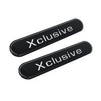 คู่ Xclusive 3D เจลป้ายสัญลักษณ์กันน้ำ Body Side Mirror Door Decal Universal สำหรับ Benz Smart Brabus VW Toyota Honda Ford-so6