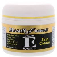 ? Mason Natural Vitamin E Skin Cream 57 g. ครีมบำรุงผิวหน้าสำหรับผิวแห้ง ขาดความชุ่มชื่น มีริ้วรอย