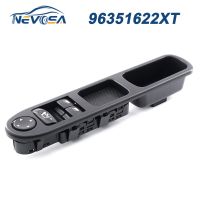 NEVOSA 96351622XT For Peugeot 307 2000-2005 6554.E4 6554E4 Front Left Driver Master Power Window Switch With Folding Rear Mirror