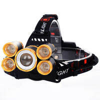 High quality LED headlight 2*18650 XM-T6 light suitable for outdoor camping fishing riding 40W lumens