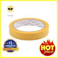 เทปกาวกระดาษรองทาสี PACK IN 18 MMX30เมตรPAINT MASKING TAPE PACK IN 18MMX30M **ของแท้100%**