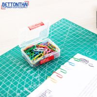 Deli 0024 Color Paper Clip ลวดสีเสียบกระดาษ บรรจุ 100 ตัว ลวดเสียบกระดาษ คลิป สำนักงาน office คลิปหนีบกระดาษ