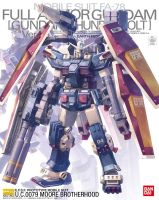 ชุดตัวต่อ BANDAI GUNDAM MG191 1/100 FA-78ชุดเกราะกันดั้ม THUNDERBOLT Ver.ka โมเดลกันดั้มเด็กหุ่นยนต์ตัวต่อของเล่นอนิเมะตุ๊กตาขยับแขนขาได้