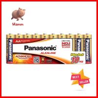 ถ่านอัลคาไลน์ PANASONIC AA LR6T แพ็ก 10 ก้อนALKALINE BATTERY PANASONIC AA LR6T PACK 10 **บริการเก็บเงินปลายทาง**