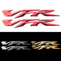 ۞﹊✲ Chrome Gold Red Motorcycle 3D VFR Stickers Moto Bike Tank Decorated Decals Sticker case for HONDA VFR 400 800 1200