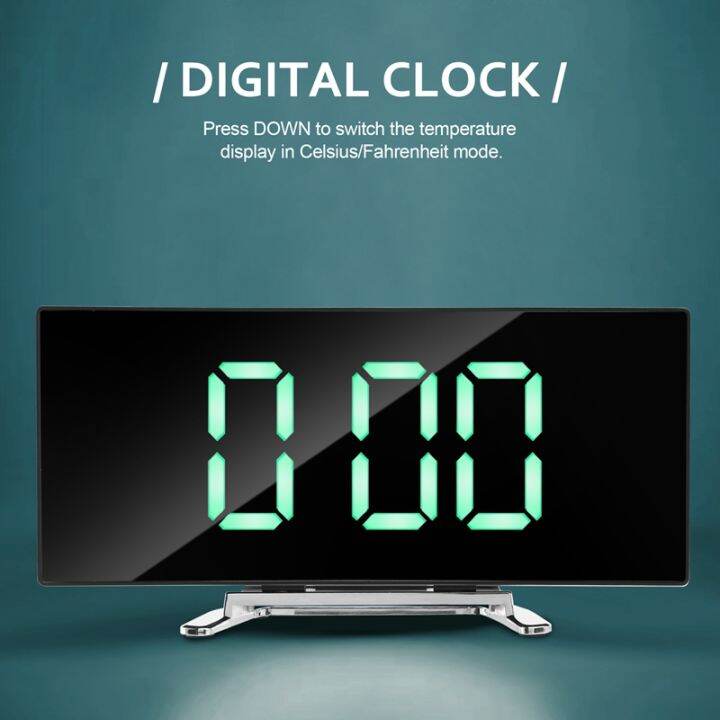 digital-alarm-clock-7-inch-curved-dimmable-led-screen-digital-clock-for-kids-bedroom-green-large-number-clock-lightweight-smart-alarm-clock-snooze-function-12-24-hour-usb-port