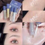 Cappuvini Phấn Mắt Dạng Lỏng Phấn Mắt Dạng Lỏng Độ Bóng Cao Màu Sáng Phấn