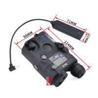 Tactical WADSN PEQ-15 Red Green BLue Dot NO IR Version Indicator Weapon Scout Hunting LED Light Nylon Plasti