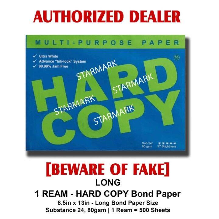 Hard Copy Bond Papers Long 85x13 Inches 80gsm Sub 24 Blue Green Label Lazada Ph 7587