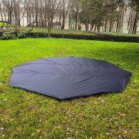 Octagon Camping Mat Oxford Cloth Waterproof Pyramid Tent Ground Sheet Oudoor Picnic Beach Blanket Simple Awnings Shelter 2 Sizes Sleeping Pads