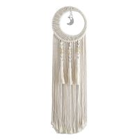 Boho Macrame Dream Catcher Wall Decor Handmade Bohemian Home Decor Tassel Wall Hangings Wedding Ornament Craft Gift