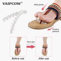 1 Pair Self-adhesive Gel Non-slip Foot Patch Anti-wear Silicone Crystal Women High Heel Shoe Sticker Cushion Pad insole Shoes Accessories