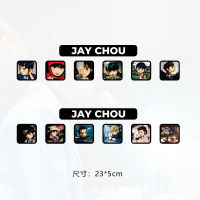 [COD] Jay Chou สร้างสรรค์สติกเกอร์ติดรถน่ารักรถจักรยานยนต์รถยนต์ไฟฟ้าสติกเกอร์ปิดรอยขีดข่วนกระจกด้านหลังเนื้อเพลงสติกเกอร์แก้ว