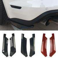 【CW】2Pcs Universal Car Rear Bumper Lip Spoiler Diffuser Splitter Scratch Protector