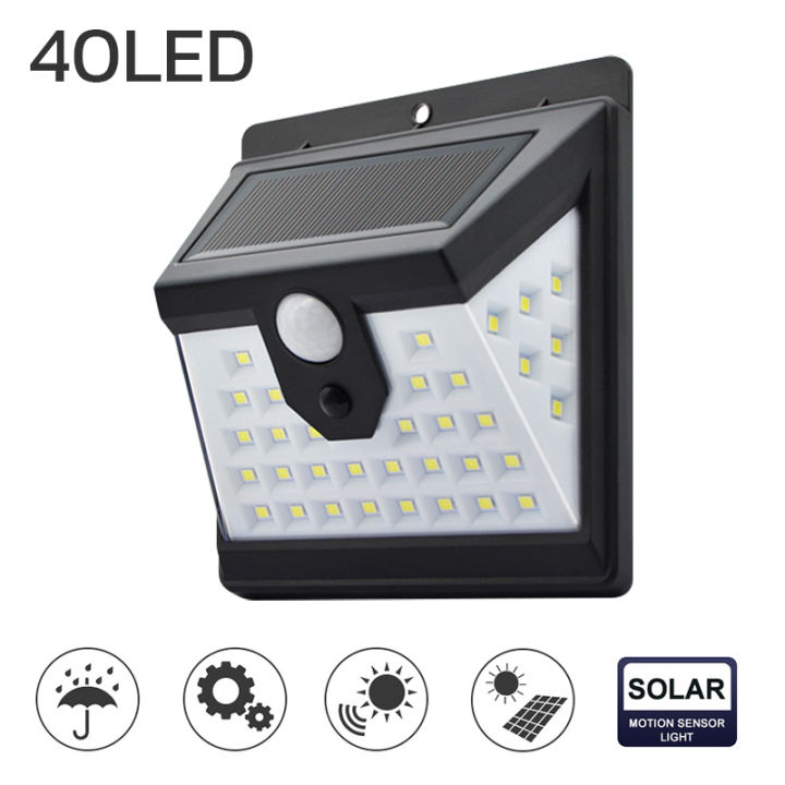 led-solar-light-wall-light-ไฟติดผนัง-3โหมด-40-led-28-6-6-เซ็นเซอร์-ไฟโซล่าเซลล์-ไฟฉุกเฉิน-solar-ใช้พลังงานแสงอาทิตย์-smart-d-cor