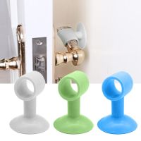 ▣┇卐 2PCS Doorknob Wall Mute Crash Pad Door Cabinet Door Handle Lock Silencer Anti-Collision Silicone Doorknob Cushion Door Stopper