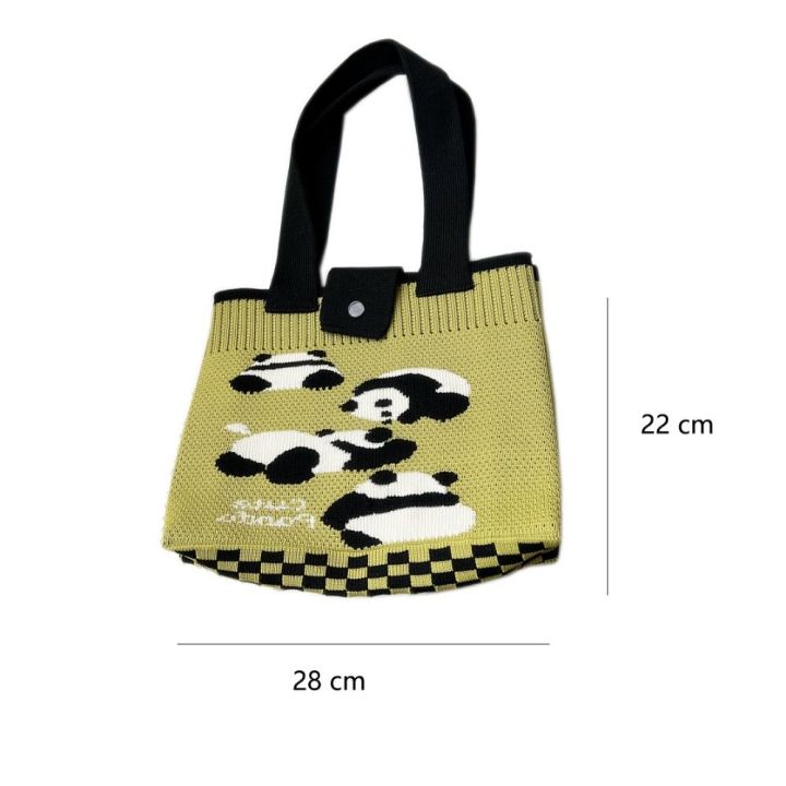handbag-large-capacity-university-student-weave-buckle-knitted-bag-panda-shoulder-bag