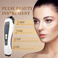 5 ใน 1 อุปกรณ์ความงาม Pulse EMS MFP LED Vibration Massager กระชับ Contour ยกกระชับผิวหน้า