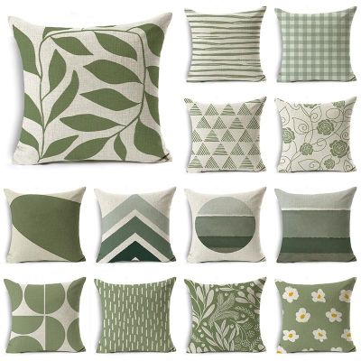 hot！【DT】✙﹉  Cushion Cover Floral pillowcase Car Sofa Pillowcase Pillows 45 x 45cm