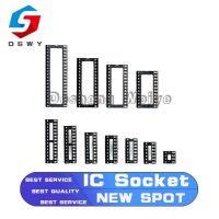 【NEW】 kgcwmw 10PCS IC ซ็อกเก็ต DIP6 DIP8 DIP14 DIP16 DIP18 DIP20 DIP28 DIP40 Pins ตัวเชื่อมต่อ DIP Socket 6 8 14 16 18 20 24 28 40 Pin